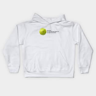 COVID-19 Tennis New Rules Kids Hoodie